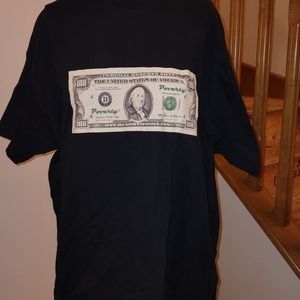 Poverty USD dollar shirt 👕
